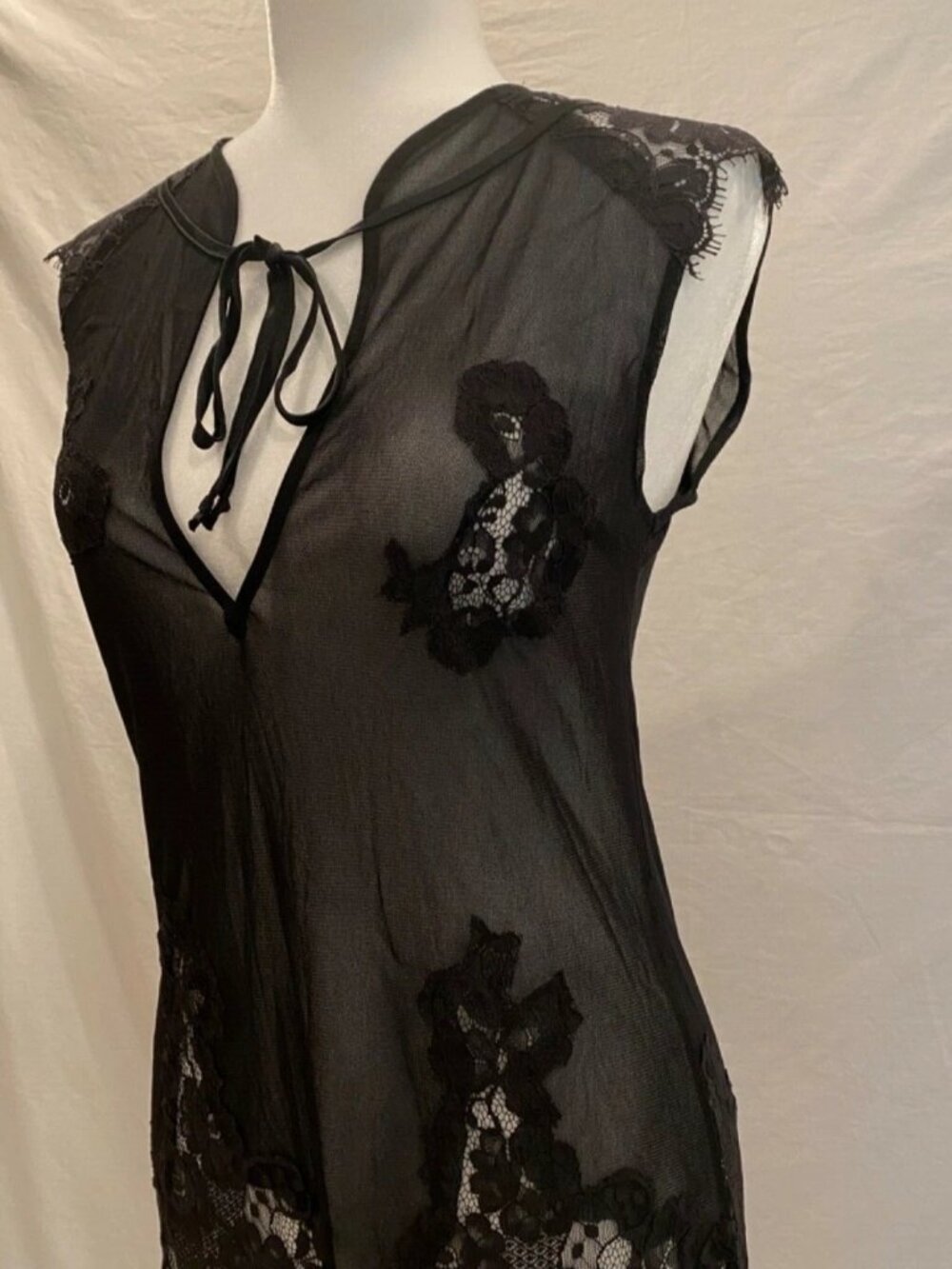 HAH Hot As Hell Lingerie Short Sheer Lace Lingerie Valentines Day Sz XS, M - Picture 7 of 7